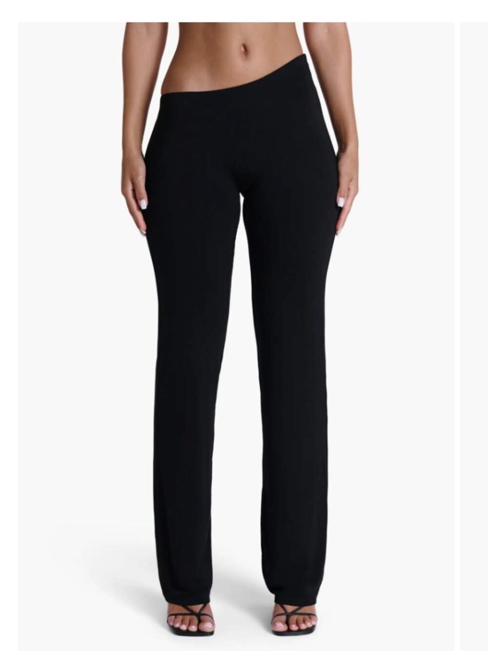 Naked Wardrobe - Asymmetric Bootcut Pants